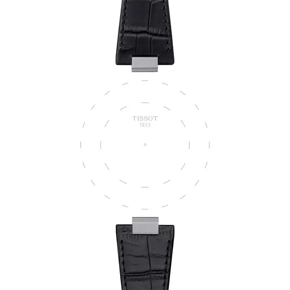 TISSOT Genuine Leather Strap For PRX Model 12mm T852047562, image 2