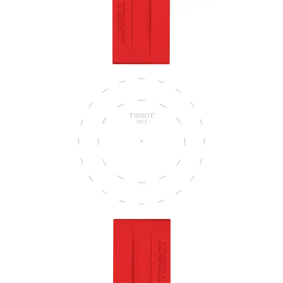 TISSOT Genuine Silicone Strap 22/22 T852047920, image 2