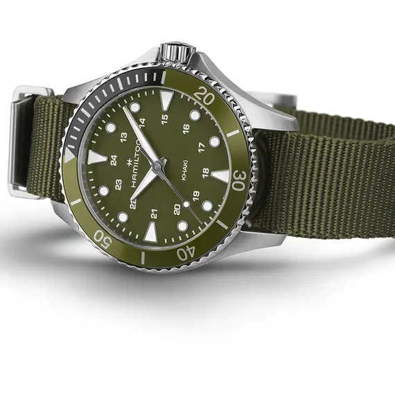 HAMILTON Khaki Navy Scuba H82241961, image 3