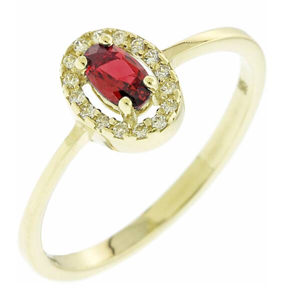 KALOUSTIAN Gold 14Κ Ring 5PE.02.3252R
