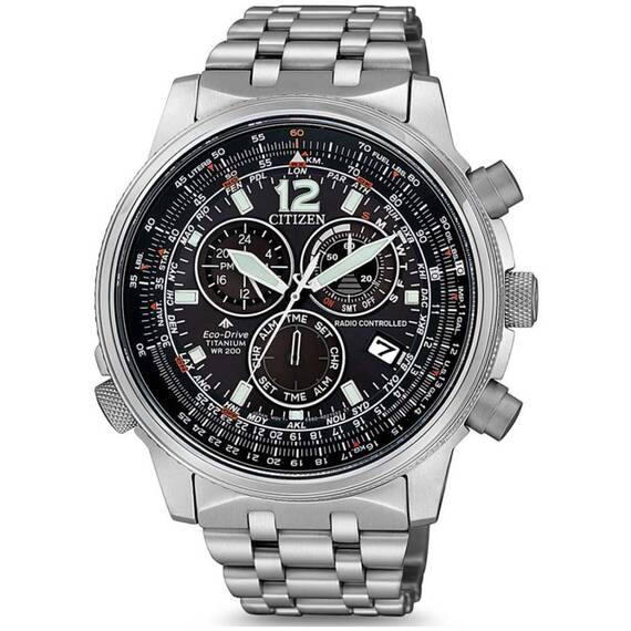 CITIZEN Eco-Drive Radio Controlled Titanium CB5850-80E