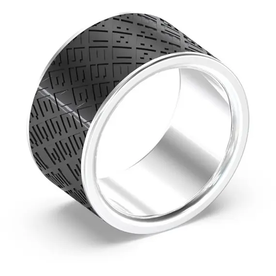 GUESS Steel Ring JUMR03226JWSTBK