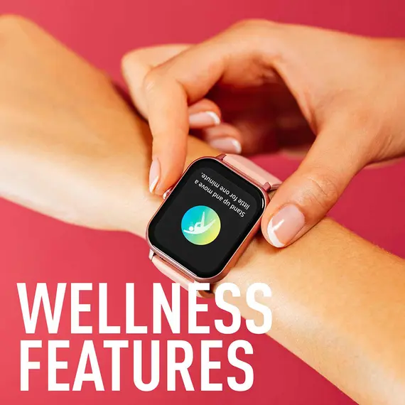 REFLEX ACTIVE Series 17 Wireless Earbuds Pink Silicon Strap RA17-2162-TWS, image 3