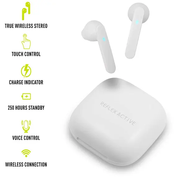 REFLEX ACTIVE Series 17 Wireless Earbuds Pink Silicon Strap RA17-2162-TWS, image 6