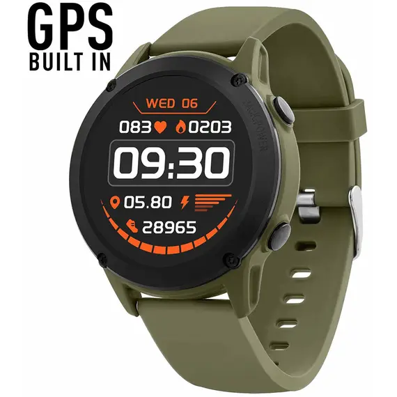 REFLEX ACTIVE Series 18 Khaki Silicon Strap RA18-2150, image 2