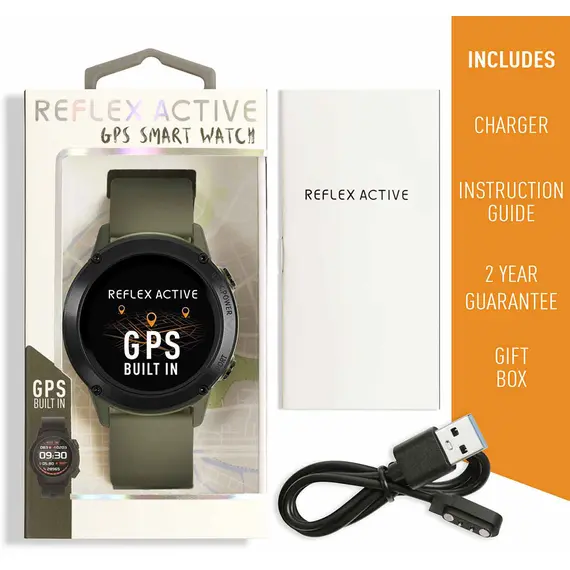 REFLEX ACTIVE Series 18 Khaki Silicon Strap RA18-2150, image 6