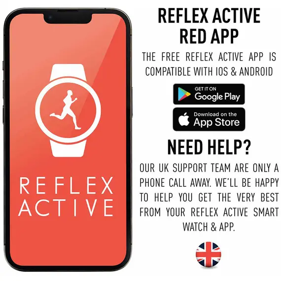 REFLEX ACTIVE Series 23 Black Silicon Strap RA23-2168, image 6