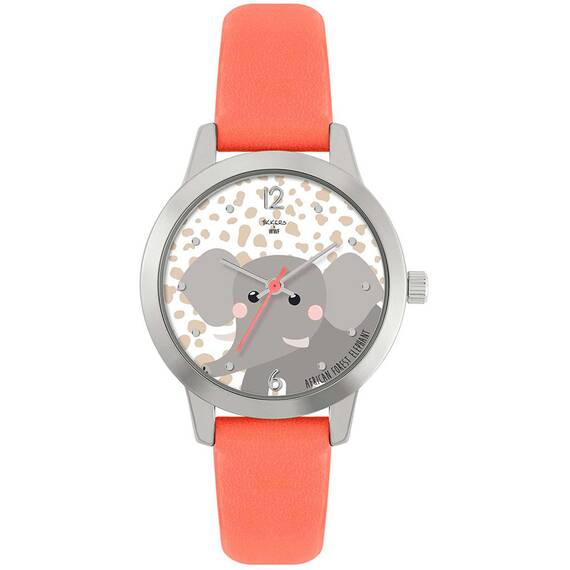 TIKKERS WWF Orange Strap Elephant TKWWF007