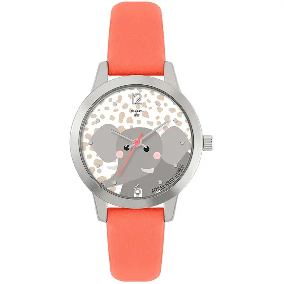 TIKKERS WWF Orange Strap Elephant TKWWF007