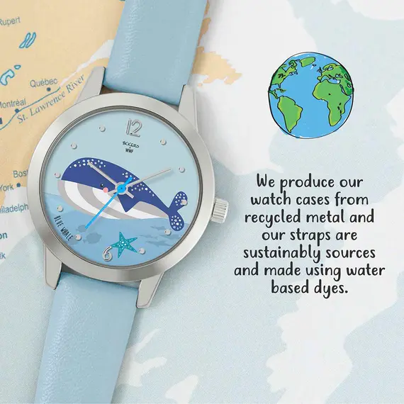 TIKKERS WWF Blue Strap Whale TKWWF009, image 2