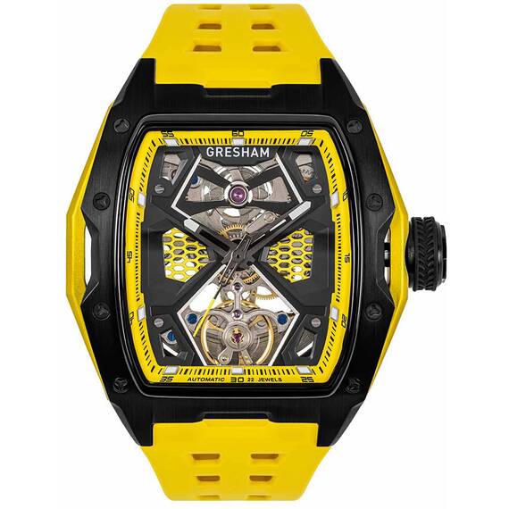 GRESHAM GL Special Edition Black and Yellow Colourway-Aurora G1-0001-YELL