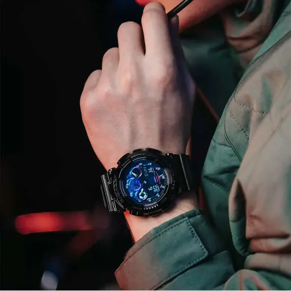CASIO G-Shock GA-100RGB-1AER, image 2