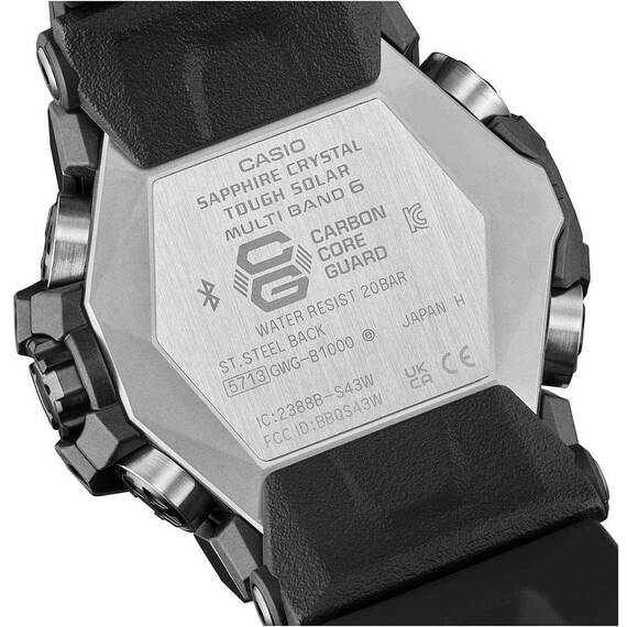CASIO G-Shock Mudmaster Tough Solar Bluetooth GWG-B1000-1AER, image 4