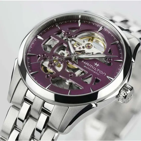 HAMILTON Jazzmaster Skeleton Lady Automatic H32265101, image 5