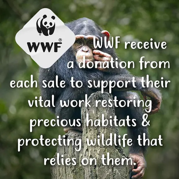 TIKKERS WWF Green Strap Chimpanzee TKWWF008, image 6