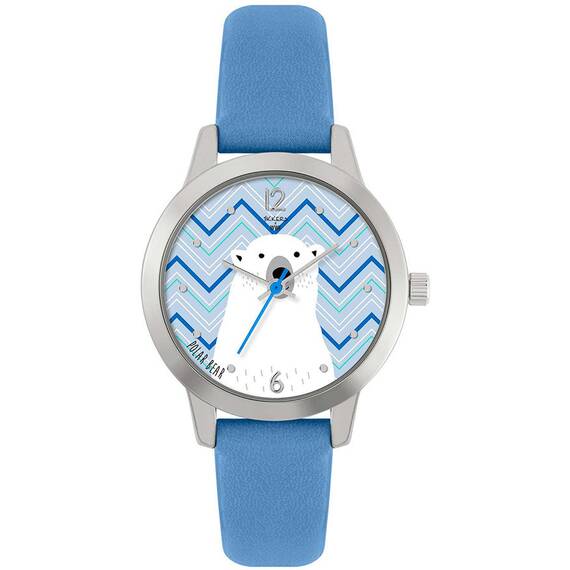 TIKKERS WWF Blue Strap Polar Bear TKWWF010