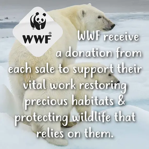 TIKKERS WWF Blue Strap Polar Bear TKWWF010, image 6