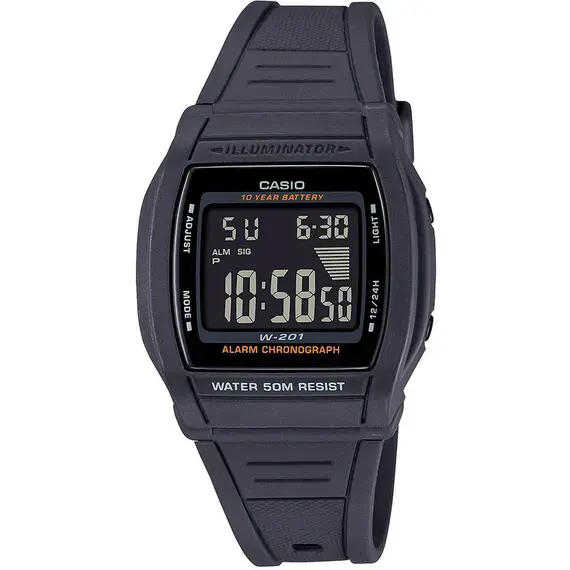 CASIO Collection W-201-1BVEG
