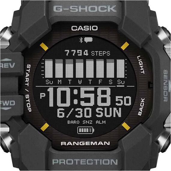 CASIO G-Shock Rangeman Solar Bluetooth GPS GPR-H1000-1ER, image 5