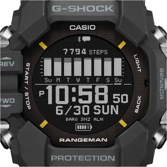 CASIO G-Shock Rangeman Solar Bluetooth GPS GPR-H1000-1ER, image 5