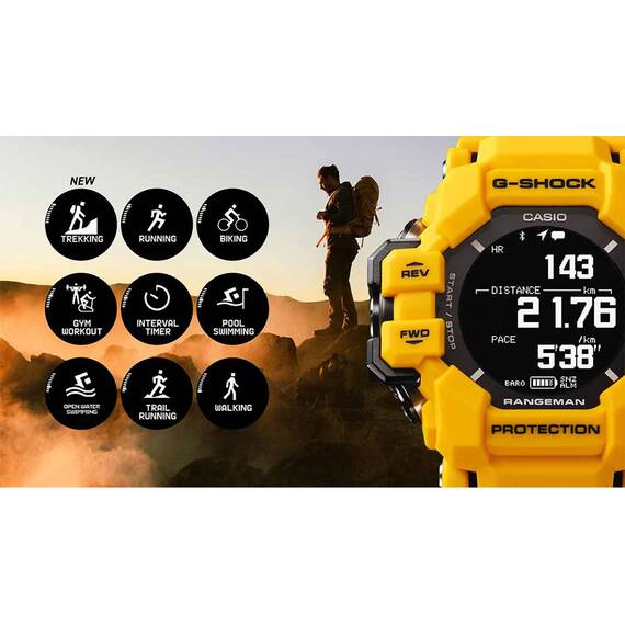 CASIO G-Shock Rangeman Solar Bluetooth GPS GPR-H1000-9ER, image 6