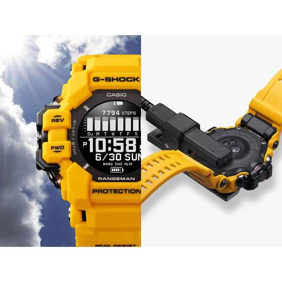 CASIO G-Shock Rangeman Solar Bluetooth GPS GPR-H1000-9ER, image 7