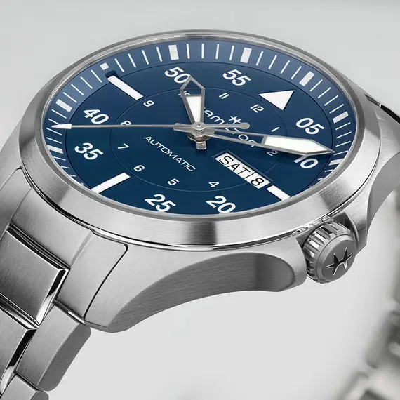HAMILTON Khaki Aviation Pilot Day Date Automatic H64635140, image 4