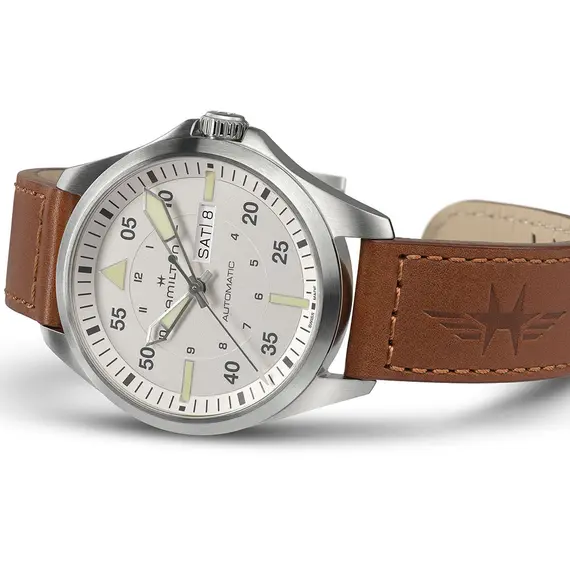 HAMILTON Khaki Aviation Pilot Day Date Automatic H64635550, image 2