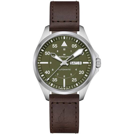 HAMILTON Khaki Aviation Pilot Day Date Automatic H64635560