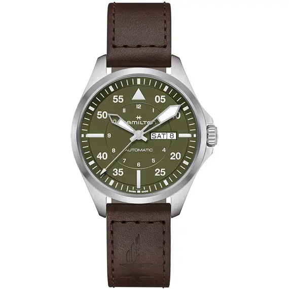 HAMILTON Khaki Aviation Pilot Day Date Automatic H64635560
