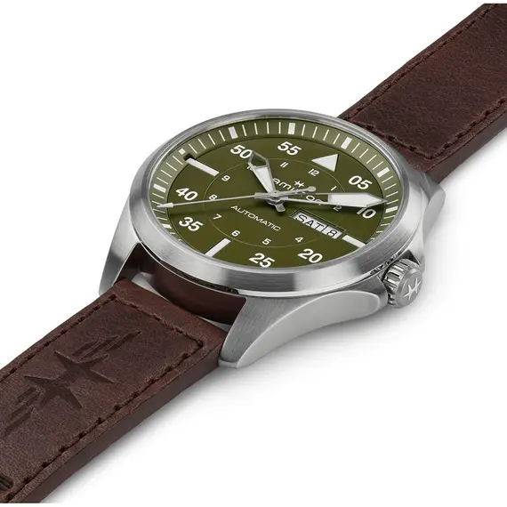 HAMILTON Khaki Aviation Pilot Day Date Automatic H64635560, image 3