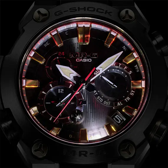 CASIO G-Shock MR-G Tough Solar Bluetooth Titanium Samurai Armor MRG-B2000B-1A4DR, image 6