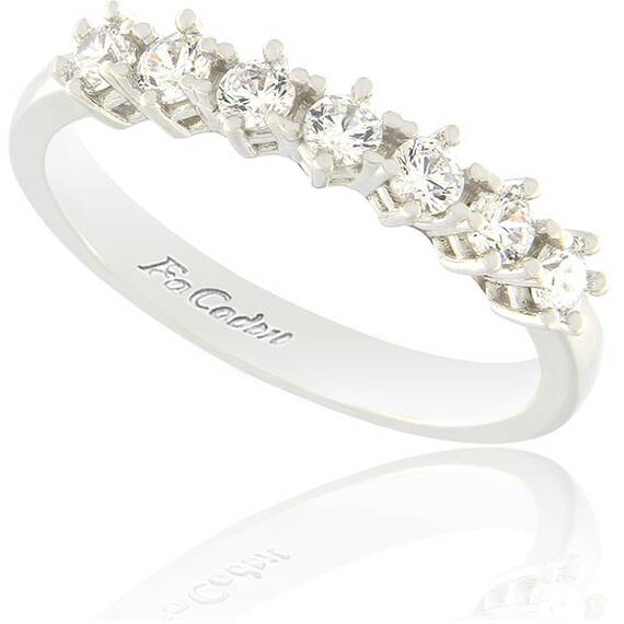 FACADORO White Gold Ring 14K RI-000471W