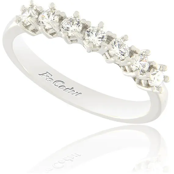 FACADORO White Gold Ring 14K RI-000471W