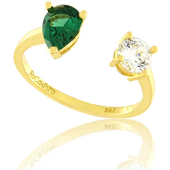 FACADORO Yellow Gold Ring 14K RI-000786GGR