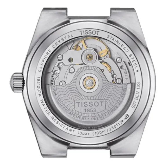 TISSOT PRX 35mm Powermatic 80 18K Gold Bezel T9312074103101, image 3