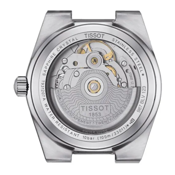 TISSOT PRX 35mm Powermatic 80 18K Rose Gold Bezel T9312074111100, image 3