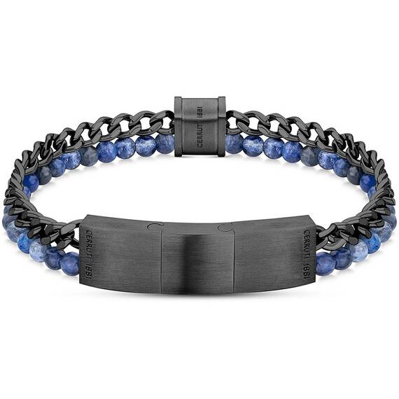 CERRUTI Tier 2 Βραχιόλι Από Ανοξείδωτο Ατσάλι Με Χάντρες CIAGB2128103