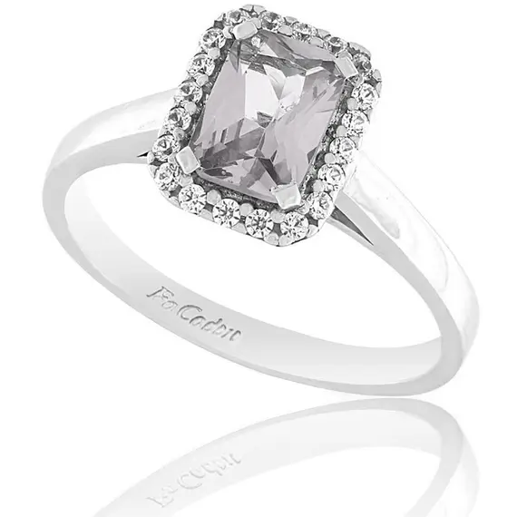 FACADORO White Gold Ring 14K ΔΚΤ-000554Λ