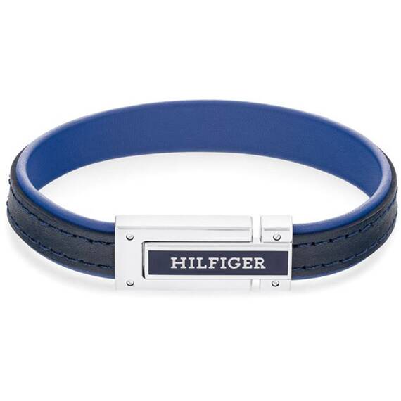 TOMMY HILFIGER Leather Stainless Steel Bracelet 2790558