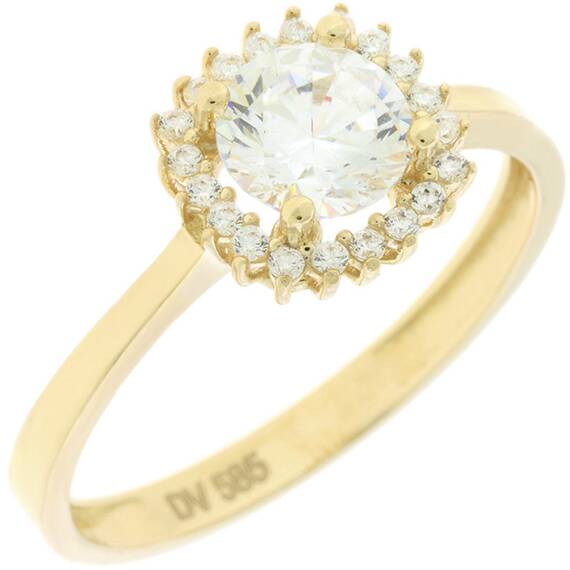 KALOUSTIAN Gold 14Κ Ring 5DIV.21157R