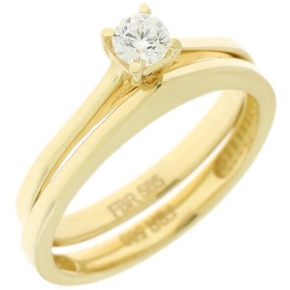 KALOUSTIAN Gold 14Κ Ring 5FM.20193R
