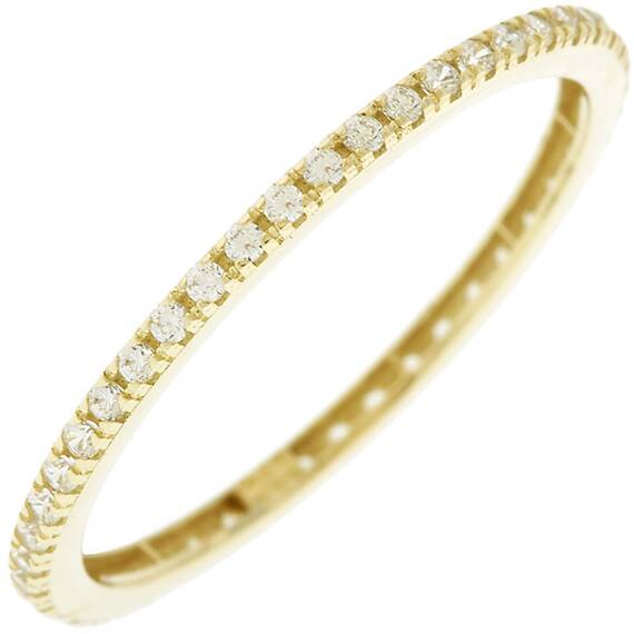 KALOUSTIAN Δαχτυλίδι Σε Κίτρινο Χρυσό 14K Με Ζιργκόν 5KR.05.56.25R