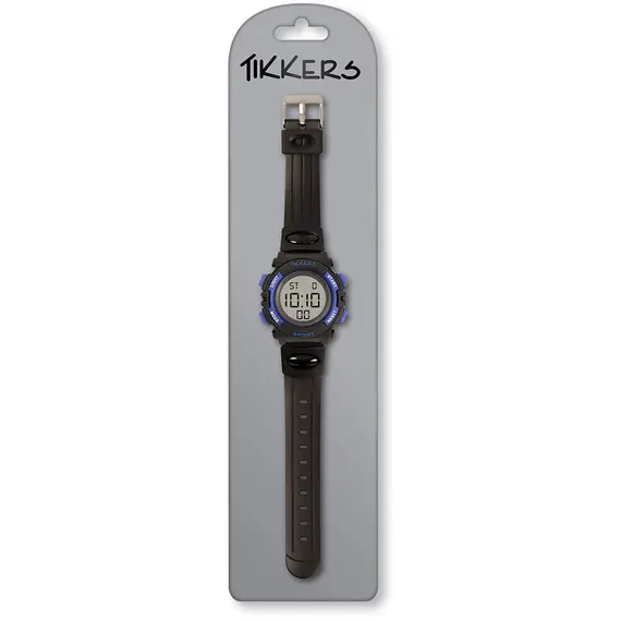 TIKKERS Black And Blue Light Up Digital ATK0212, image 4