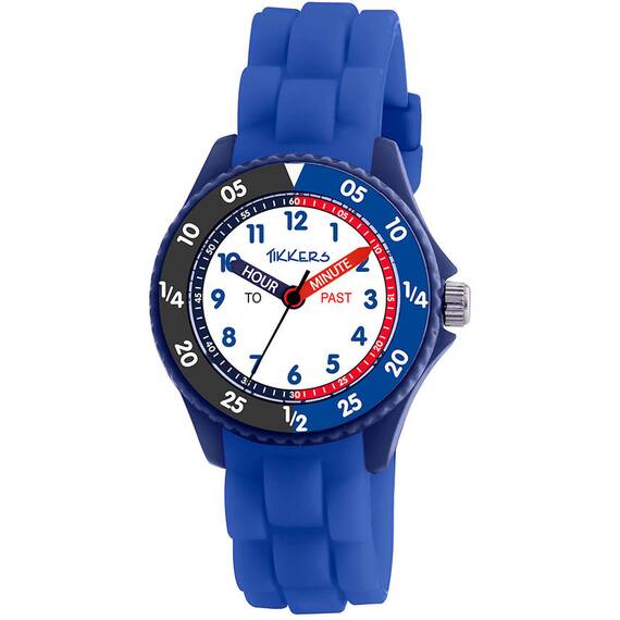 TIKKERS Boys Blue Strap Time Teacher ATK1088
