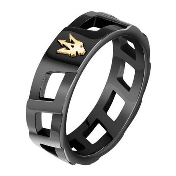 MASERATI Stainless Steel Ring JM334AVD510