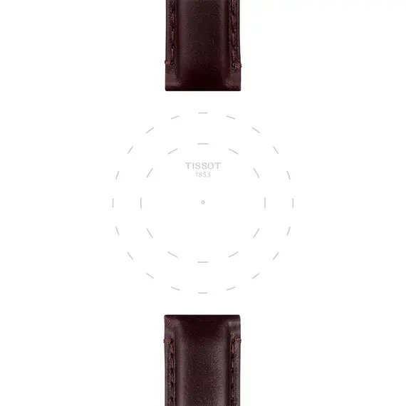TISSOT Genuine Leather Strap 20/20 T852046836, image 3