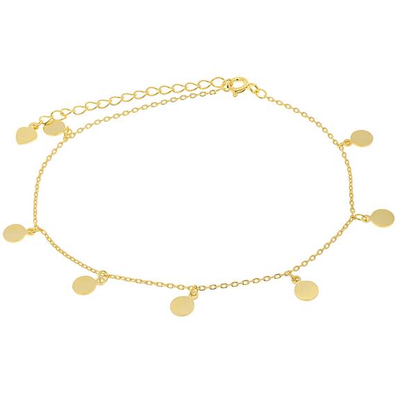 PRINCESILVERO Silver 925 Leg Bracelet 9A-AN010-3