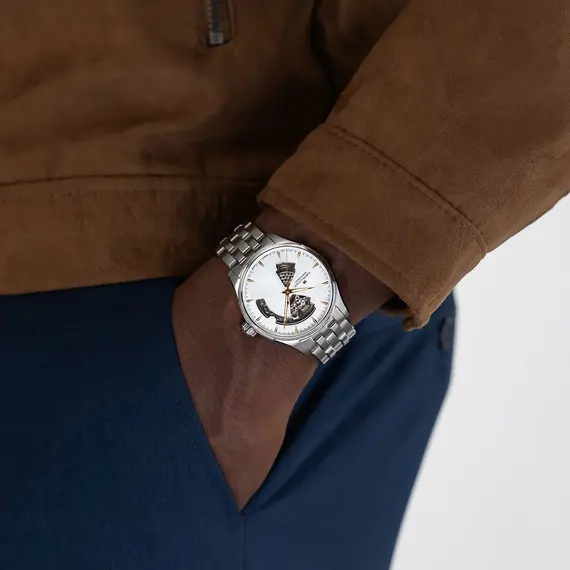 HAMILTON Jazzmaster Open Heart Automatic H32675151, image 2