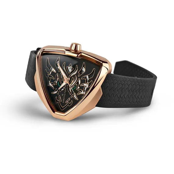 HAMILTON Ventura Elvis 80 Skeleton Automatic H24525332, image 3